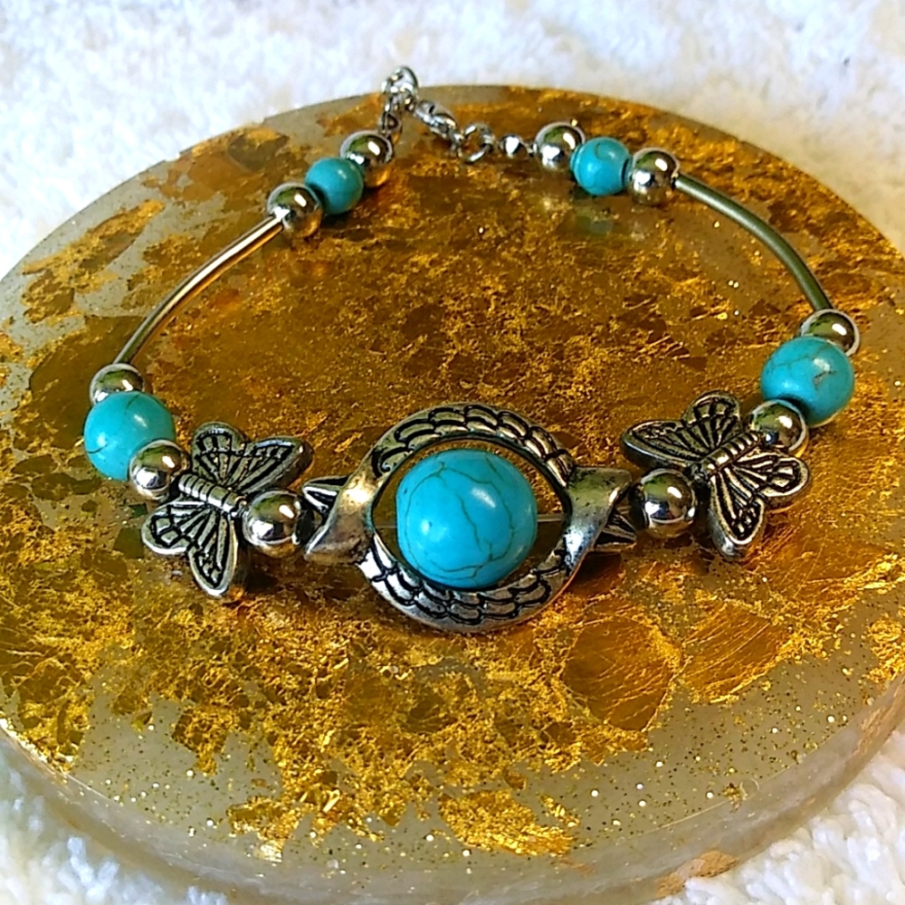 Butterfly silver Bracelet